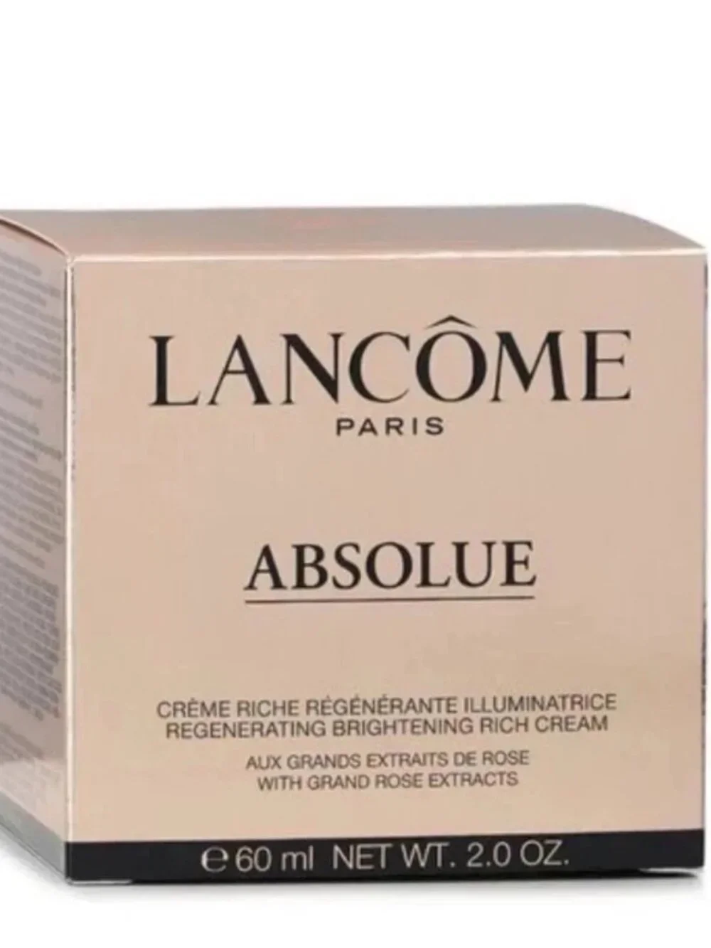 Lancôme Absolue Regenerating Brightening Rich Cream 2.0 oz 60ml NEW